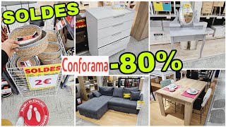 🫣CONFORAMA 80 SOLDES 120724 conforama soldes2024 soldes bonsplans meubles [upl. by Blakelee456]