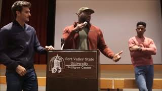 BETs The Quad Actors Talk Season 2 At Fort Valley State University [upl. by Nirhtak]