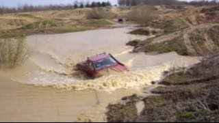 Toyota Hilux in Deep Water [upl. by Boswell]