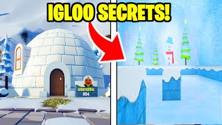 New Secret Room In The Small Igloo House In Roblox Livetopia Rp [upl. by Lyrehc70]