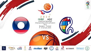 2024 IWBF Asia Oceania Championships I Womens I LOA VS AOZ [upl. by Airoled]