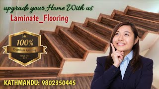 भर्याङ मा पार्केटिङ्ग  laminate Flooring in nepal Staircase Floor Plan  Technique amp Tips [upl. by Eiduam850]