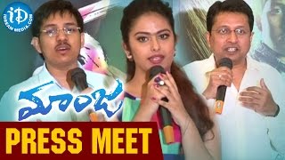 Avika Gors Maanja Movie Press Meet  Kishan SS  Vivek Kar  Giridhar Mamidipally [upl. by Nagyam495]