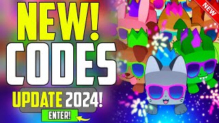 NEW ALL WORKING CODES FOR PET SIMULATOR X IN 2024  ROBLOX PET SIMULATOR X CODES [upl. by Robby]