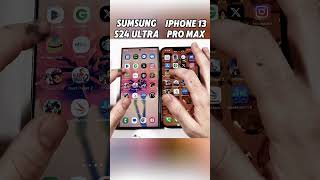 iPhone 13 Pro Max vs Samsung S24 Ultra SPEED TEST 🚀 Who’s the REAL SPEED KING 👑shortsviralvideo [upl. by Sukul736]