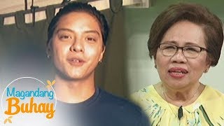 Magandang Buhay Daniel Padilla sends his regards to Momshie Rosario [upl. by Anivlac]