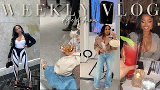 DOSE OF DANA dinner dates Manière De Voir  HouseofCB haul new bomb healthy recipes brand events [upl. by Viquelia]