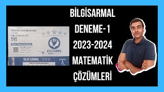 BİLGİSARMAL 2024 MATEMATİK ÇÖZÜMLERİ YILDIZLAR YARIŞIYORTYT DENEME BİLGİSARMAL DENEME ÇÖZÜMÜ [upl. by Araz]