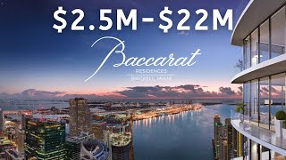 Inside Baccarat Residences in Brickell Miami [upl. by Schlessinger]