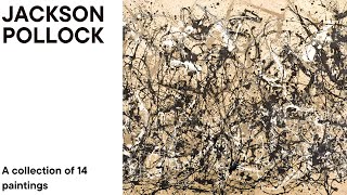 Jackson Pollock A collection of 14 paintings HD [upl. by Braun280]