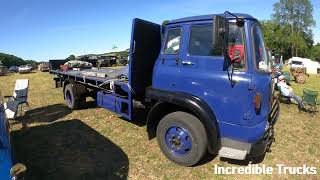 1980 Bedford TK 54 Litre 6Cyl Diesel Flatbed Truck 103 HP [upl. by Ammadas]