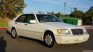 S500 Mercedes Benz W140 Video Big Body SClass For Sale [upl. by Acsehcnarf849]