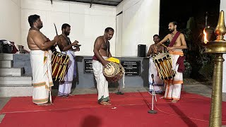 Keli  Sadanam Bharatharajan amp Ottappalam Hari  Pathinja Adantha Koor  Bhakthapriyam Utsavam 2024 [upl. by Earized]