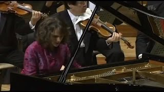 Brahms  Piano Concerto No 2 in Bflat major Hélène Grimaud [upl. by Aehtela]