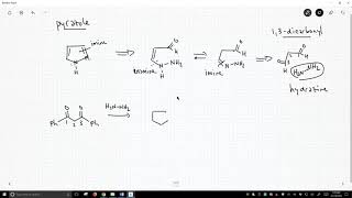 synthesis of pyrazoles [upl. by Helbonnah]