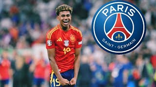 Actualité Mercato  Le PSG prêt à mettre 250ME sur Lamine Yamal  La réponse du FC Barcelone [upl. by Notyalc281]