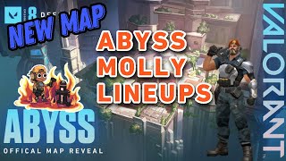 VALORANT Brimstone Lineups  ABYSS  NEW MAP [upl. by Adlemi998]