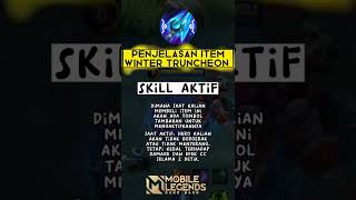 Penjelasan item magic winter truncheon mobile legends shorts itemmobilelegends mobilelegendsid [upl. by Calla]