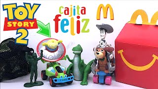 Cajita Feliz  TOY STORY 2 Parte 1  McDonald´s Colección RETRO 1999 TOY SHOTS  Disney PIXAR [upl. by Ahsinot25]