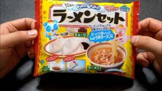 Kracie Ramen Popin Cookin Tasting amp Bloopers ラーメンセット [upl. by Lrad572]