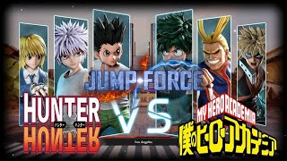 Jump Force Hunter x Hunter Vs Boku no Hero Academia [upl. by Amsirahc]