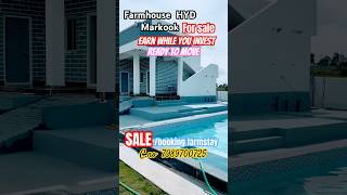 Earn while you enjoyFarmhouse SALE Farmstay7989700725Ready to move HyderabadMarkookshorts 🏡 [upl. by Heathcote]