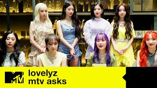 Lovelyz Share Their Favourite Dance Move amp Strange MV Stories  MTV Asks [upl. by Eciened]