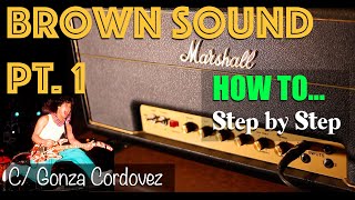 How to Get Eddie Van Halens Brown SoundAT HOMEMarshall Variac Celestions [upl. by Gal795]