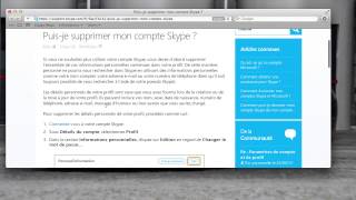 Tuto  Comment supprimer skype [upl. by Laura]