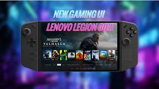 Lenovo Legion GO New Gaming UI Legion Space Alternative [upl. by Lem617]