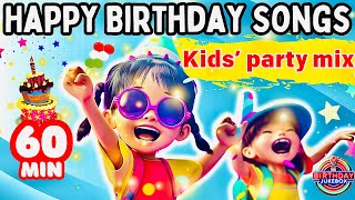 The Ultimate Kids’ Birthday Party 1hr Mix  Kids’ Happy Birthday Songs l Best 2024 Celebration mix [upl. by Eiddam]