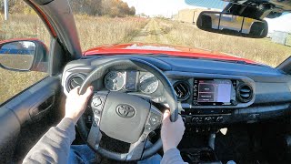 2021 Toyota Tacoma RRW Wheels amp Hankook Dynapro AT2 Xtreme  POV Test Drive [upl. by Rehptosirhc]