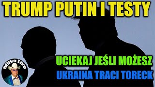 Testy Trumpa dla Putina Uciekaj jeśli możesz Ukraina wytraca terytoriumHezbollah gotowy na rozejm [upl. by Sylera67]