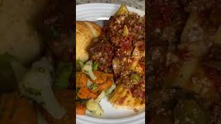 Manicotti mami 🤤😍 food easyrecipe dinner fyp fypシ゚viral [upl. by Cailly240]