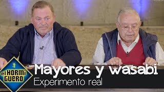 El divertido experimento gastronómico ¿ancianos probando el wasabi  El Hormiguero [upl. by Inoliel]