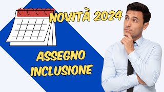 Assegno di inclusione bloccato 2024 assegnoinclusione [upl. by Orelee]