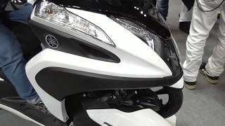 YAMAHA TRICITY155 2018 純正アクセサリー装着車 ヤマハ トリシティ 大阪モーターサイクルショー2018 [upl. by Anaet243]