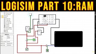 Logisim part 10RAM [upl. by Sink]