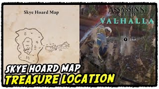 Skye Hoard Map Treasure Location in Assassins Creed Valhalla Kassandra Crossover Story [upl. by Bailey]