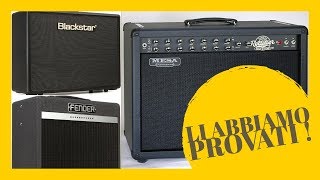 Comparazione Fender Bassbreaker  Blackstar Artsit 30  Mesa Boogie Rectoverb50 [upl. by Adekan806]