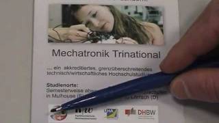 Mechatronik Trinational FH Studium Infos [upl. by Dihaz722]