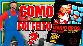 COMO FOI A CRIAÇÃO E DESENVOLVIMENTO DO MAIOR JOGO DE PLATAFORMA DA HISTÓRIA  SUPER MARIO BROS [upl. by Schifra]