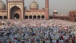 EidulFitr  a celebration of Muslim faith in India [upl. by Kramlich]