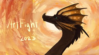 ArtFight Attacks II 2023  3 MiniSpeedpaints [upl. by Reinert257]