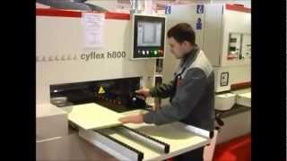 SCM Cyflex H800 horizontale CNC boormachine [upl. by Nicole]