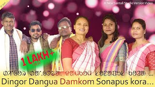 Dingor dangwa damkom sonapush kodaStudio version full santhali video song 2022 23Rupali amp salkhan [upl. by Dor]