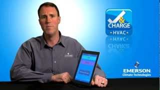 HVAC Check amp Charge™ Mobile App Demonstration [upl. by Jaela605]