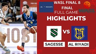 Sagesse vs Al Riyadi Full Game Highlights DOHA FINALS WASL [upl. by Corydon]