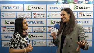 Divya Deshmukh beats Eline Roebers Round 8 [upl. by Andromada]