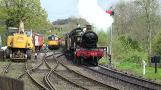 Severn Valley Railway Spring Steam Gala  Friday 19th April 2024  Day 2 1 of 5 [upl. by Abel]